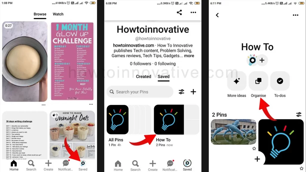 How to Delete multiple Pins on Pinterest Mobile