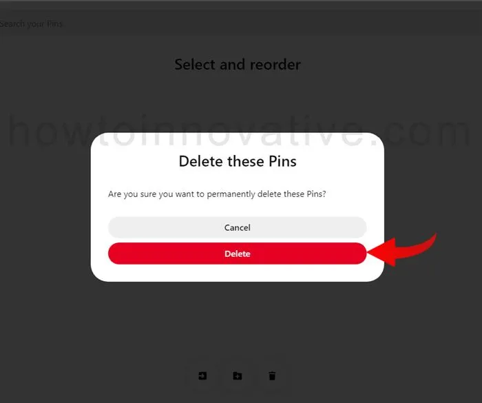 How to Delete multiple Pins on Pinterest using Windows or Mac