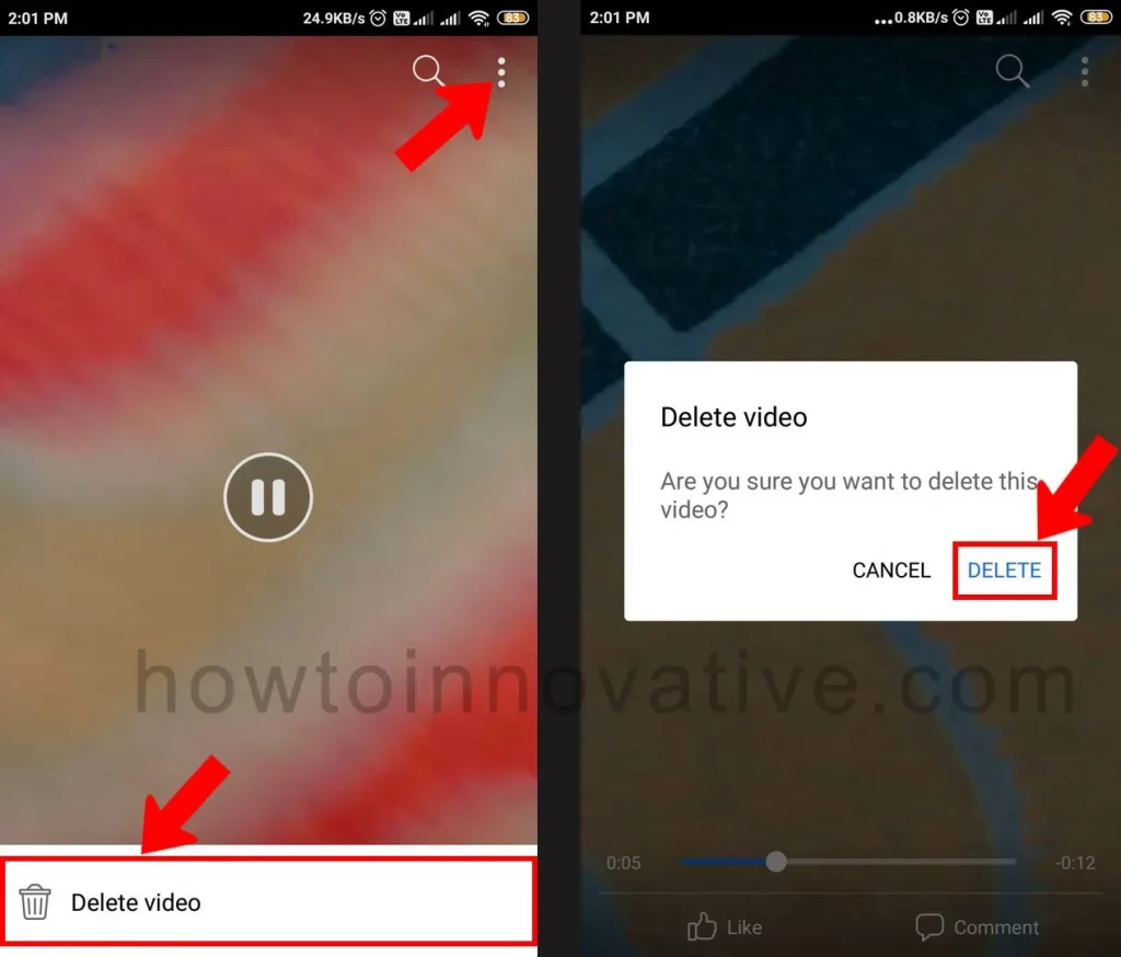 How To Delete a Live Video From Facebook - How-to-Innovative