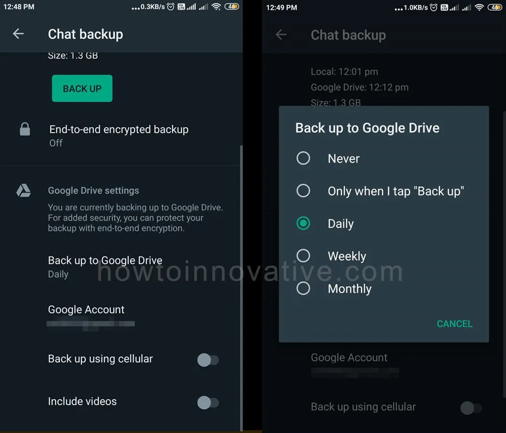 How To Backup WhatsApp on Android