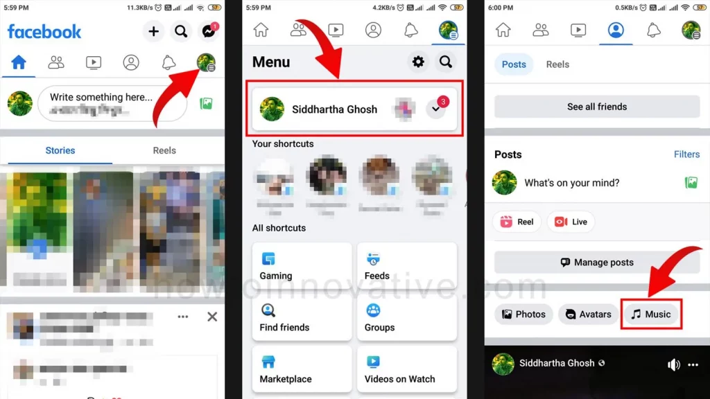 How To Pin Music To Facebook Profile on iPhone and Android