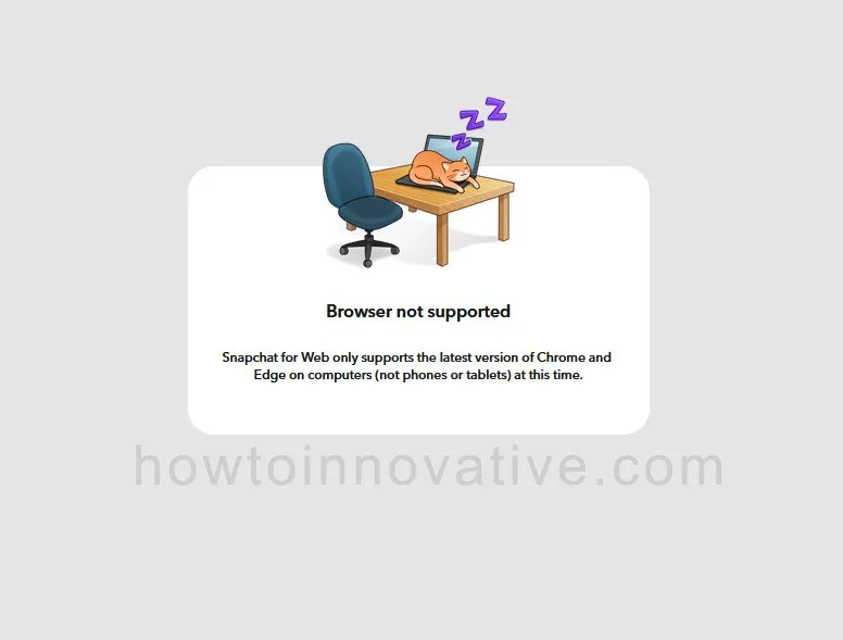 Always use a supported browser
