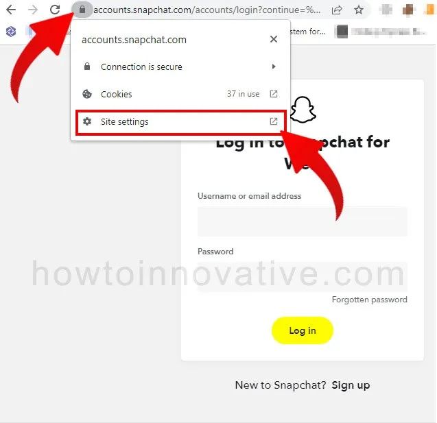 Check Permissions for Snapchat Web