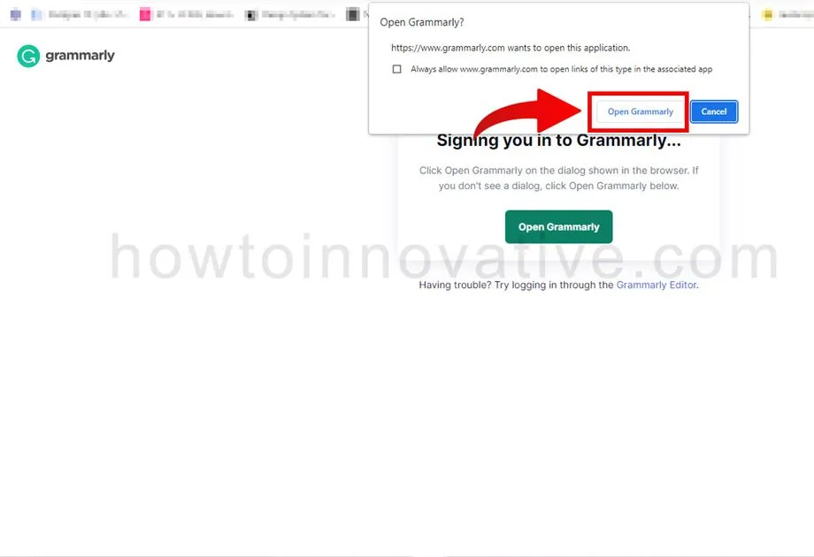 How to install Grammarly on Windows