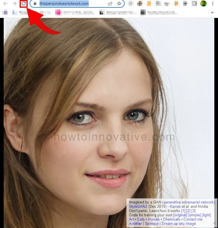AI Face Generator - This person does not exist