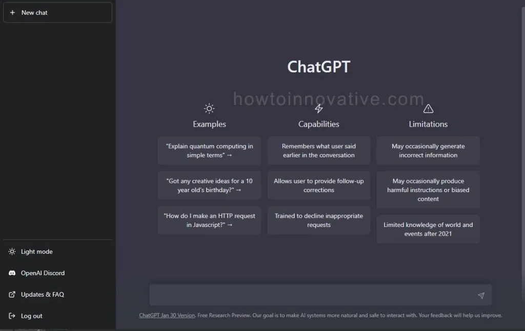 Best Free Design Tools - Chat GPT - Generate ideas