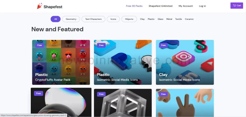 Tools For Content Creators - Shapefest - 3D Images