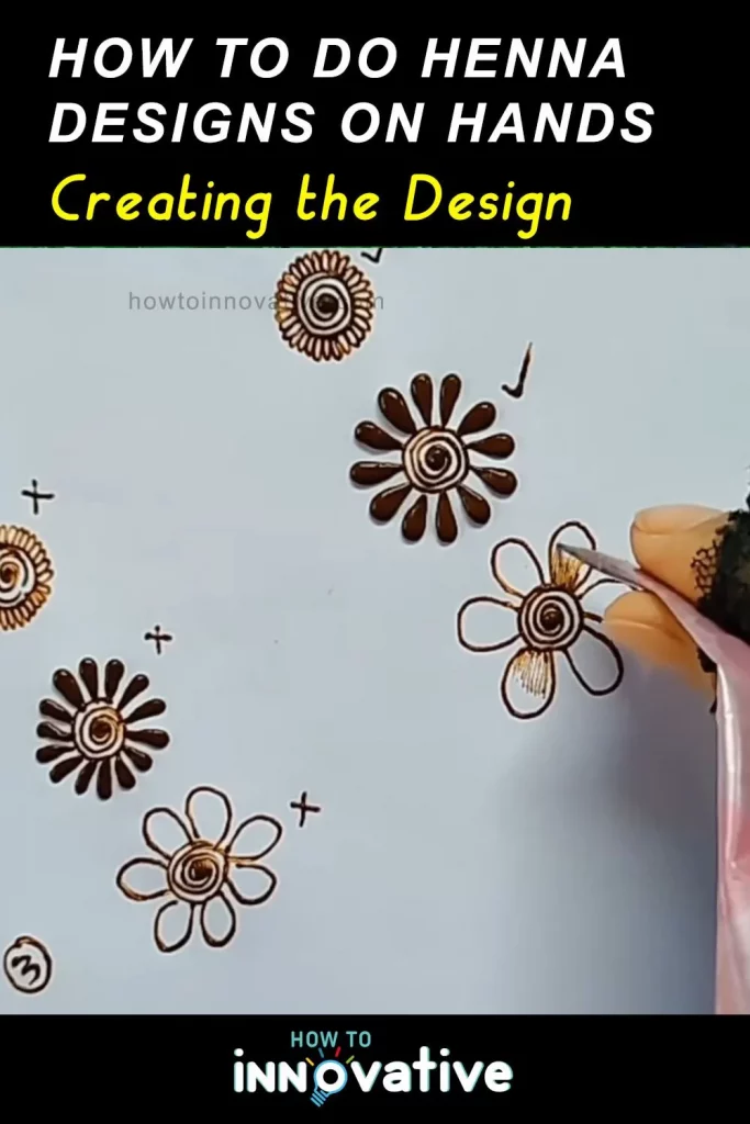 How to Do Henna Designs on Hands A Beginner’s Guide - Creating the Design - Test the Flow