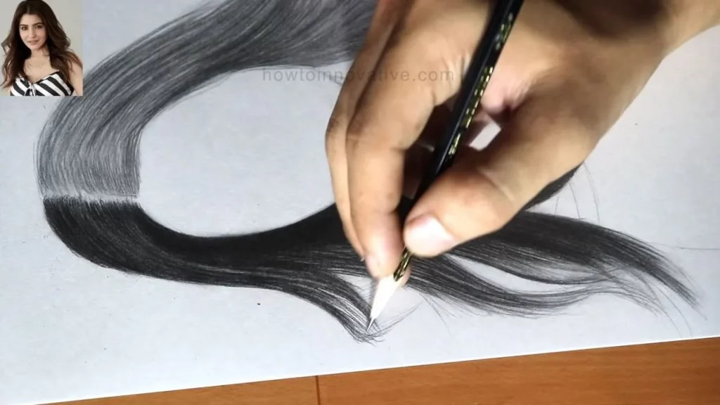 How to Draw Hair - A Step-by-Step Guide for Students - 10