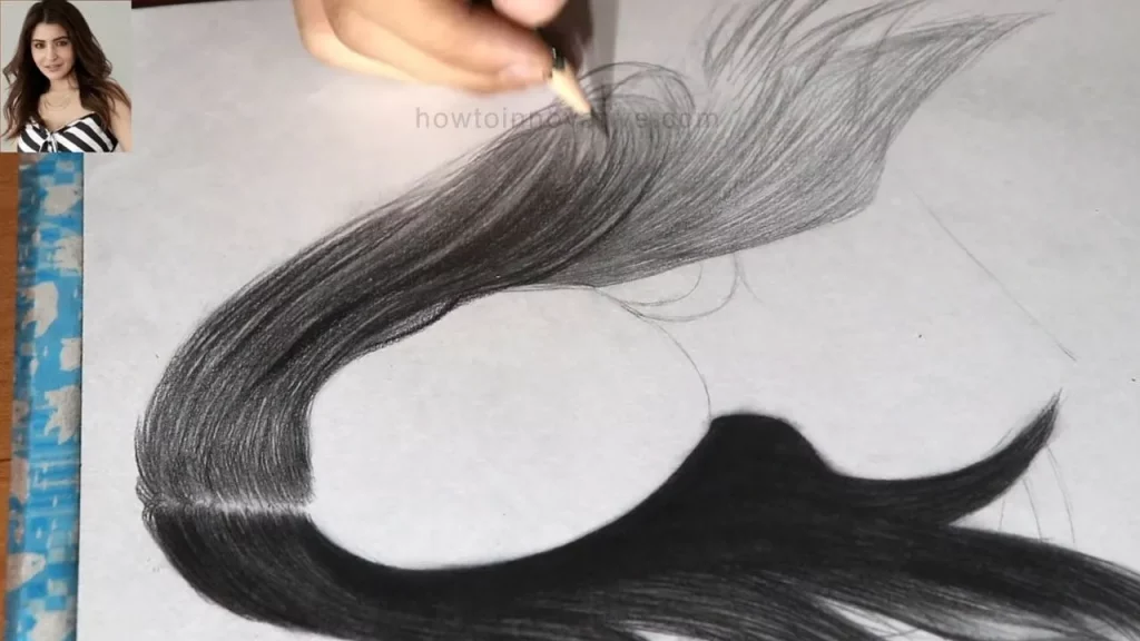 How to Draw Hair - A Step-by-Step Guide for Students - 11
