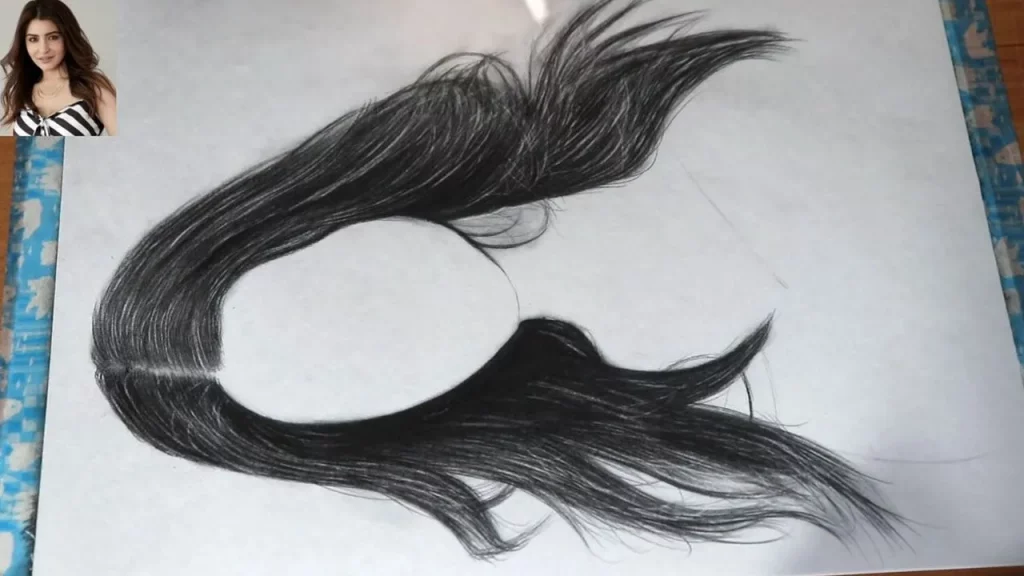 How to Draw Hair - A Step-by-Step Guide for Students - 15