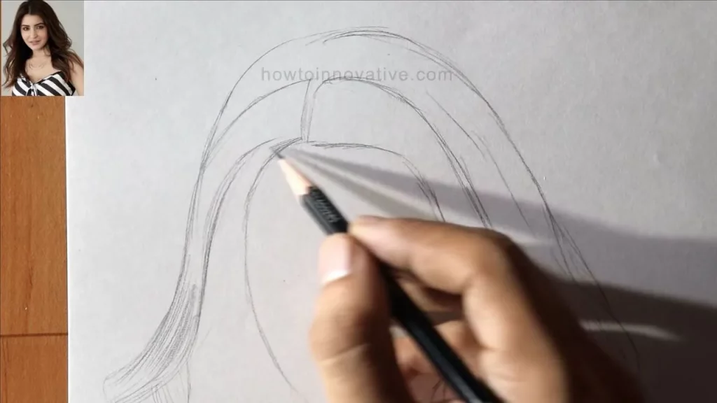 How to Draw Hair - A Step-by-Step Guide for Students - 2