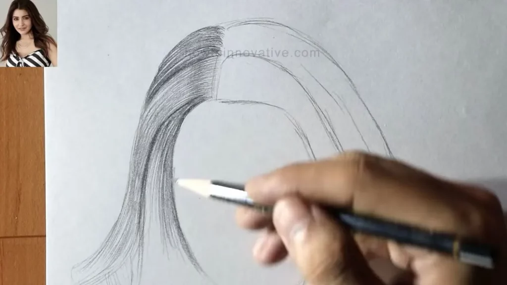 How to Draw Hair - A Step-by-Step Guide for Students - 4