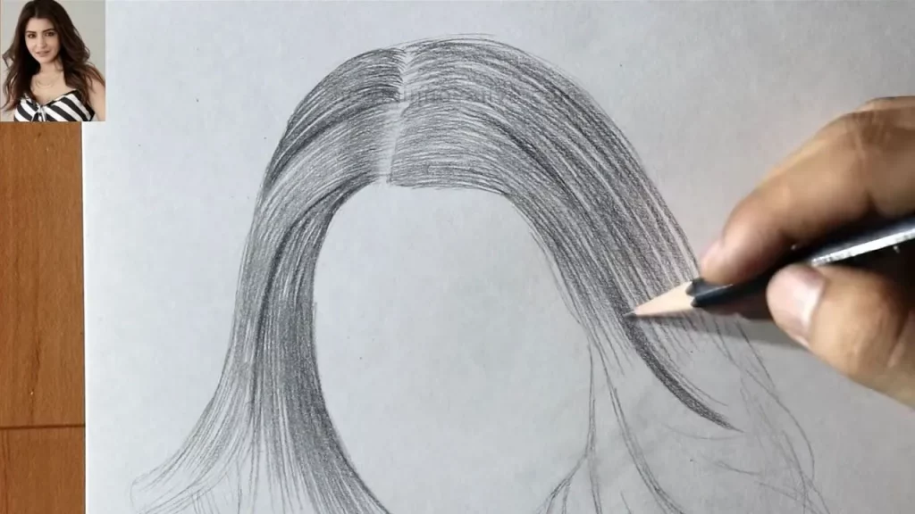 How to Draw Hair - A Step-by-Step Guide for Students - 5