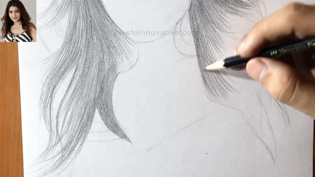 How to Draw Hair - A Step-by-Step Guide for Students - 6