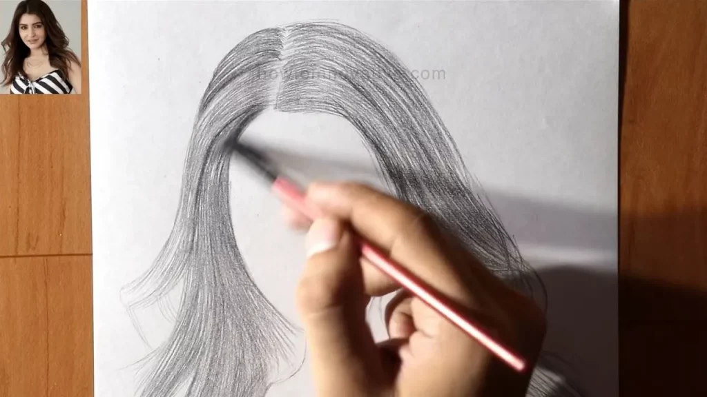 How to Draw Hair - A Step-by-Step Guide for Students - 7