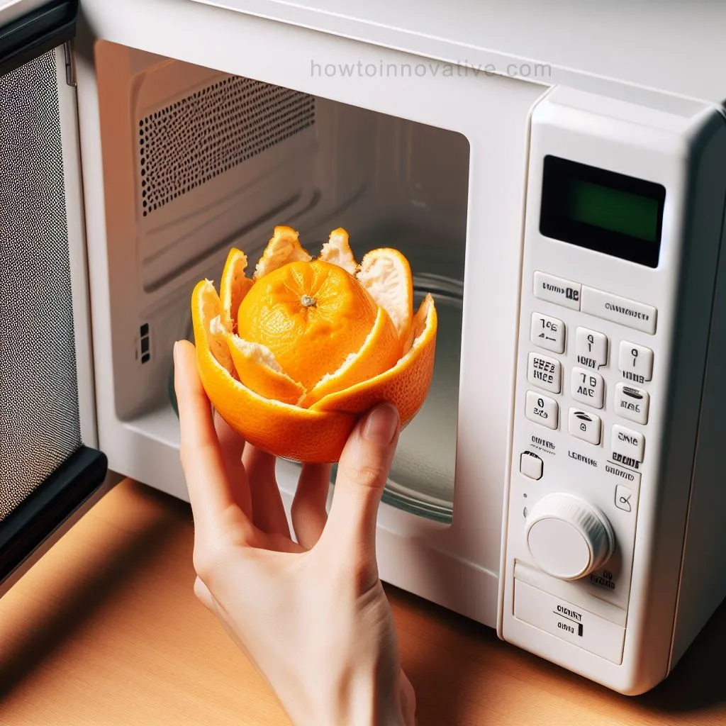 How to Make Your Home Smell Like a Luxury Hotel - Citrus Peel in the Microwave and Food Cabinet
