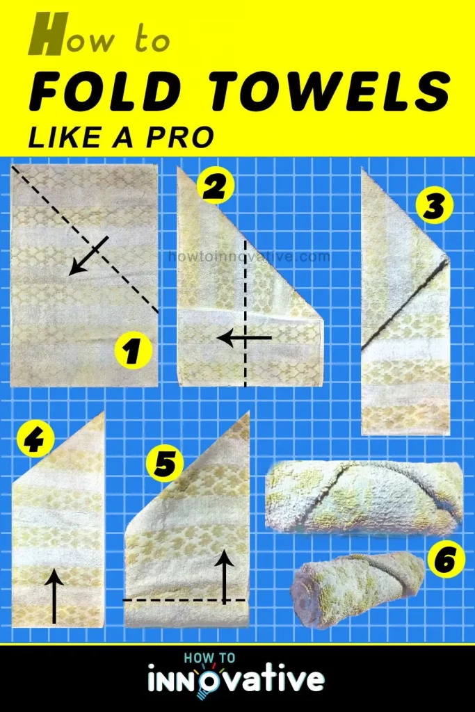 How to Fold Towels Like a Pro 6 Different Ways - The Spa Roll