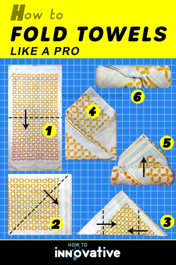 How to Fold Towels Like a Pro 6 Different Ways - The Triangle