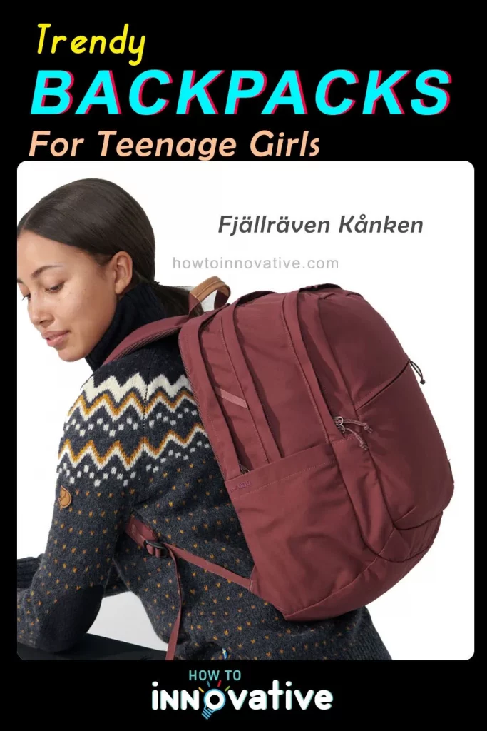 Trendy Backpacks for Teenage Girls - Fjällräven Kånken