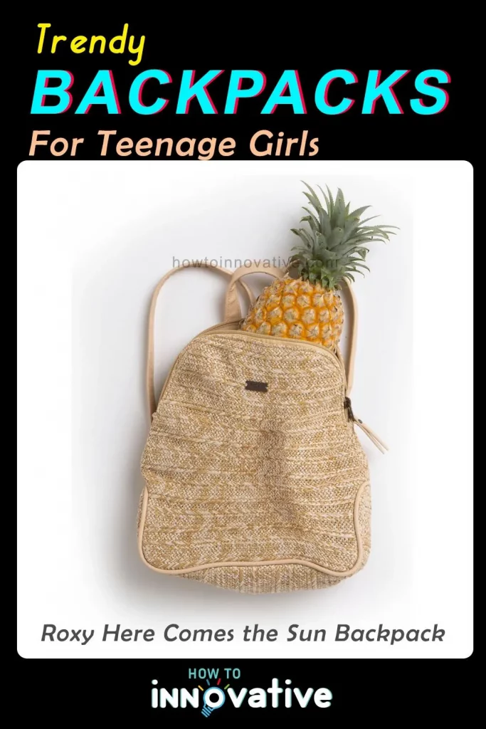 Trendy Backpacks for Teenage Girls - Roxy Here Comes the Sun Backpack