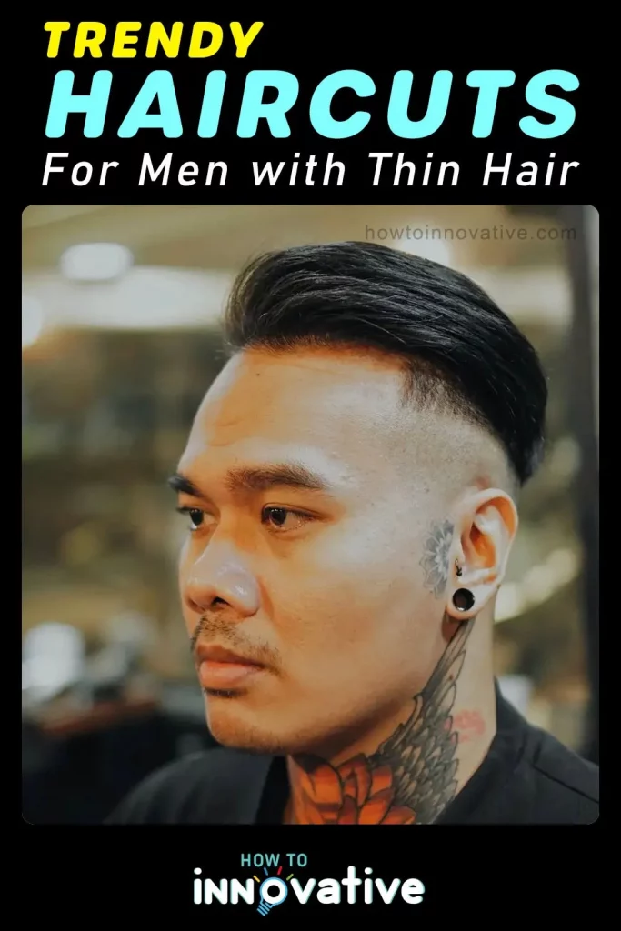 Trendy Haircuts for Men with Thin Hair - Disconnected Undercut