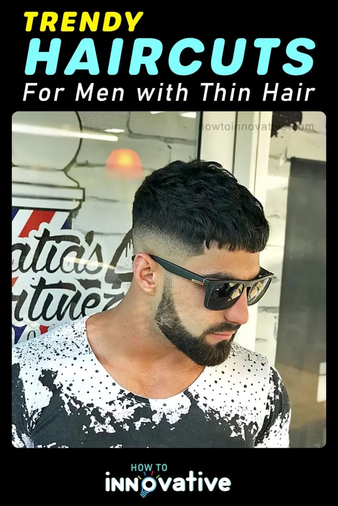 Trendy Haircuts for Men with Thin Hair - French Crop