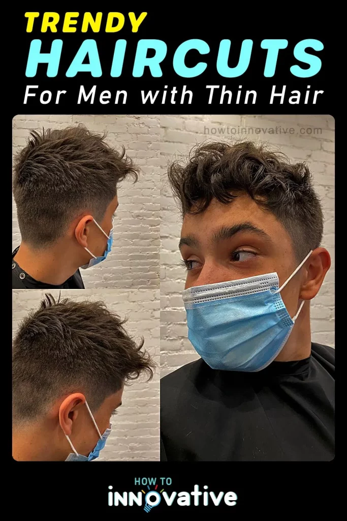 Trendy Haircuts for Men with Thin Hair - Messy Textured