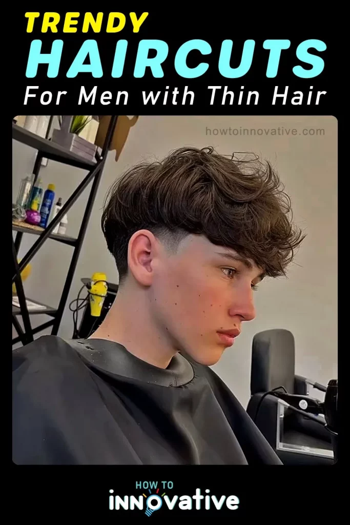 Trendy Haircuts for Men with Thin Hair - Mop Top