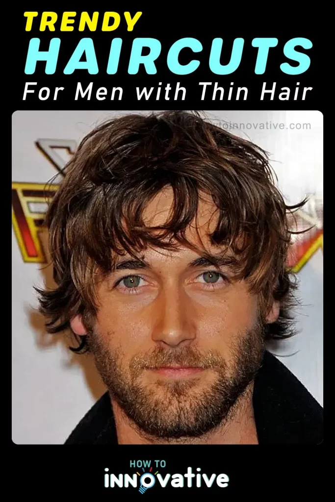 Trendy Haircuts for Men with Thin Hair - Shaggy Cut