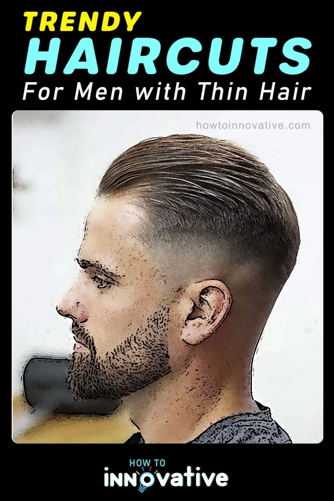 Trendy Haircuts for Men with Thin Hair - Short Slick Back