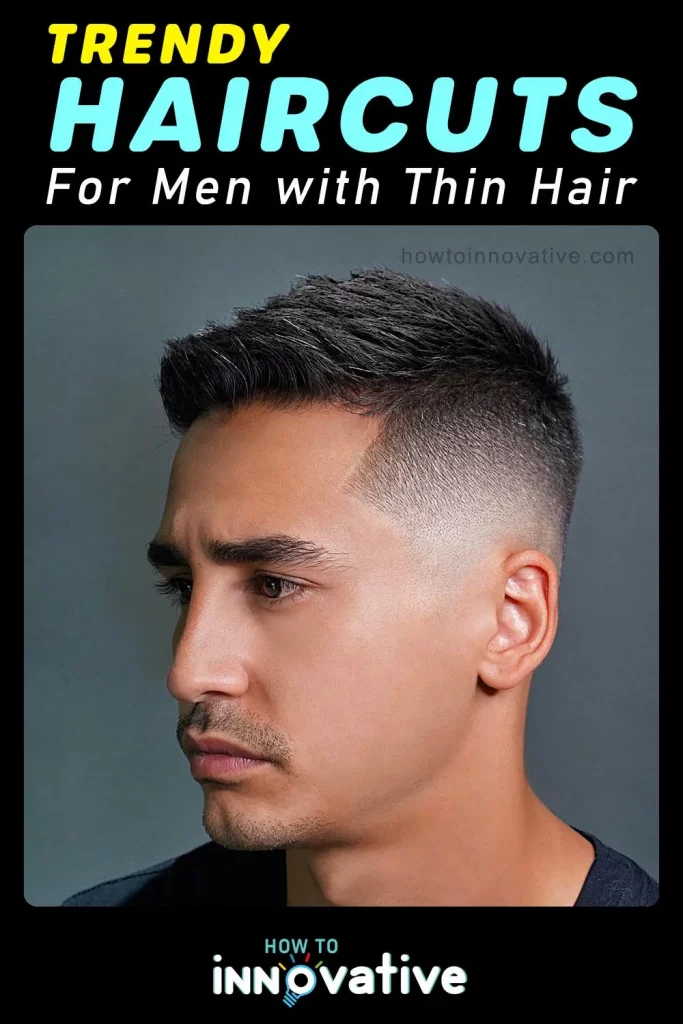 Trendy Haircuts for Men with Thin Hair - Short Spiky Hair