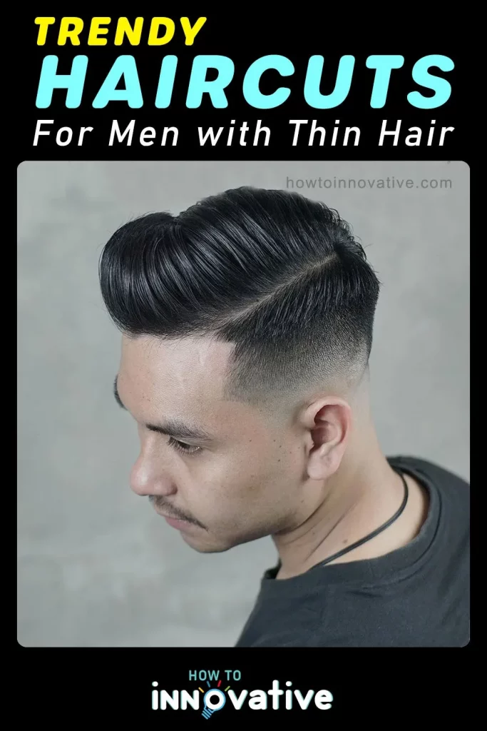 Trendy Haircuts for Men with Thin Hair - Side Part