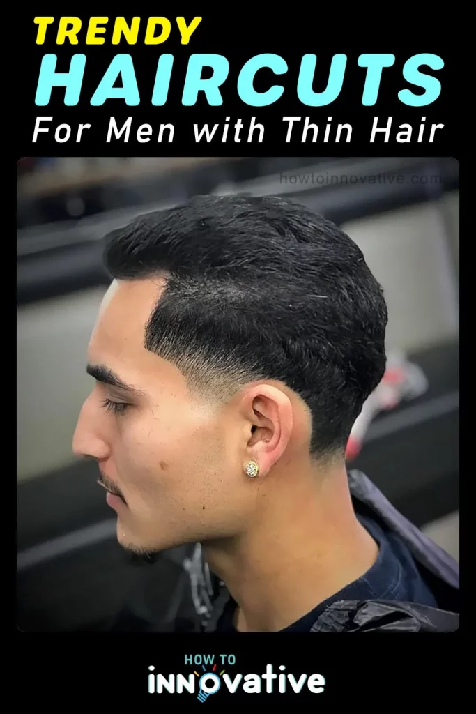 Trendy Haircuts for Men with Thin Hair - Taper Fade