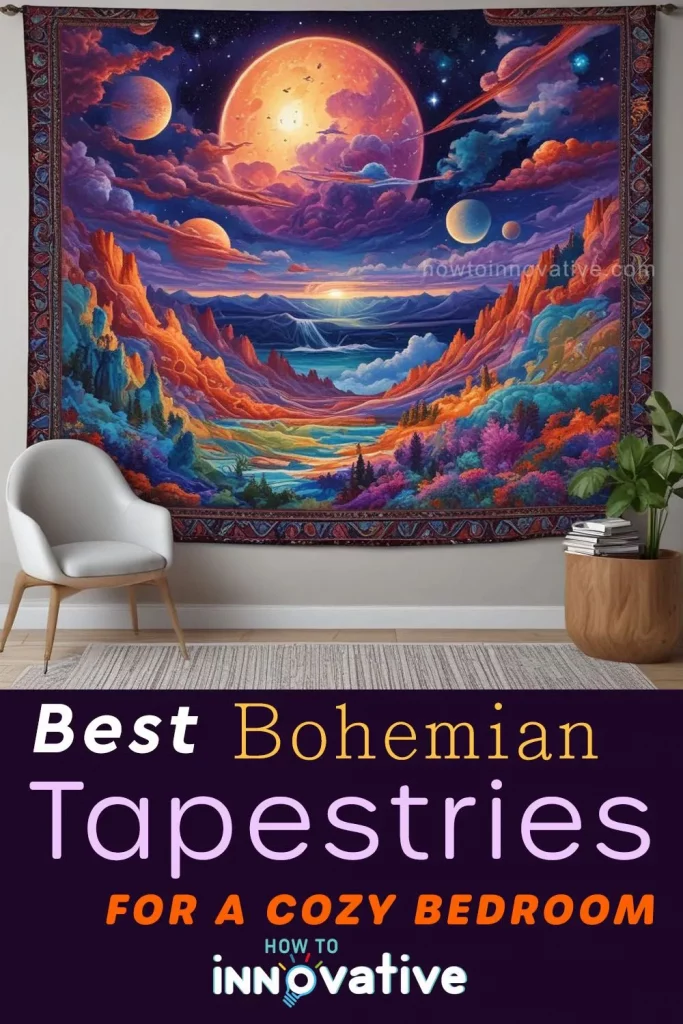 10 Best Bohemian Tapestries for a Cozy Bedroom in 2024 - Celestial Dreams Tapestry