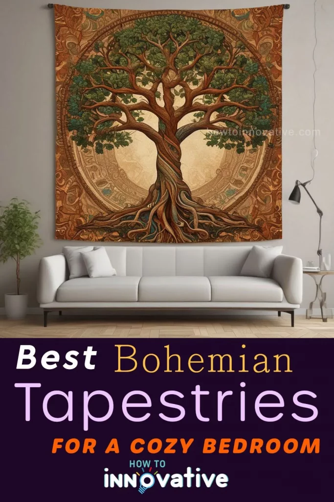 10 Best Bohemian Tapestries for a Cozy Bedroom in 2024 - Earthy Tree of Life Tapestry