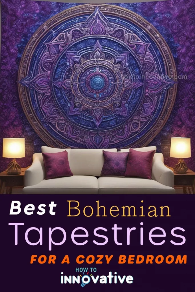 10 Best Bohemian Tapestries for a Cozy Bedroom in 2024 - Mystical Mandala Tapestry