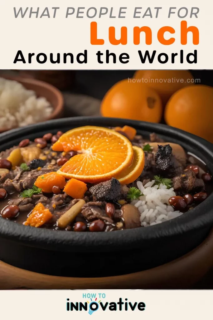 14 Photos Reveal What People Eat for Lunch Around the World - Brazil – Feijoada