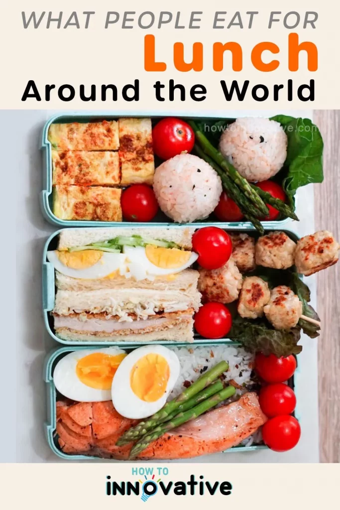 14 Photos Reveal What People Eat for Lunch Around the World - Japan – Bento Box