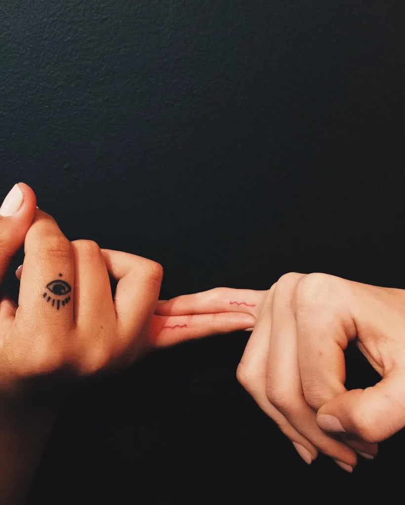 Kylie Jenner’s “M” Finger Tattoos