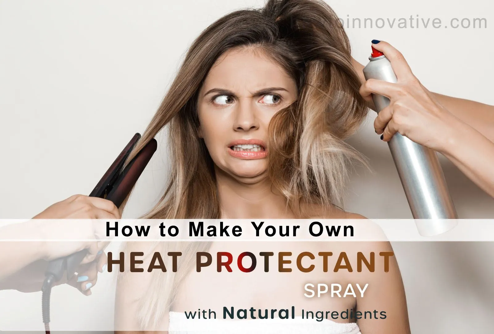 How to Make Your Own Heat Protectant Spray with Natural Ingredients vs olapex