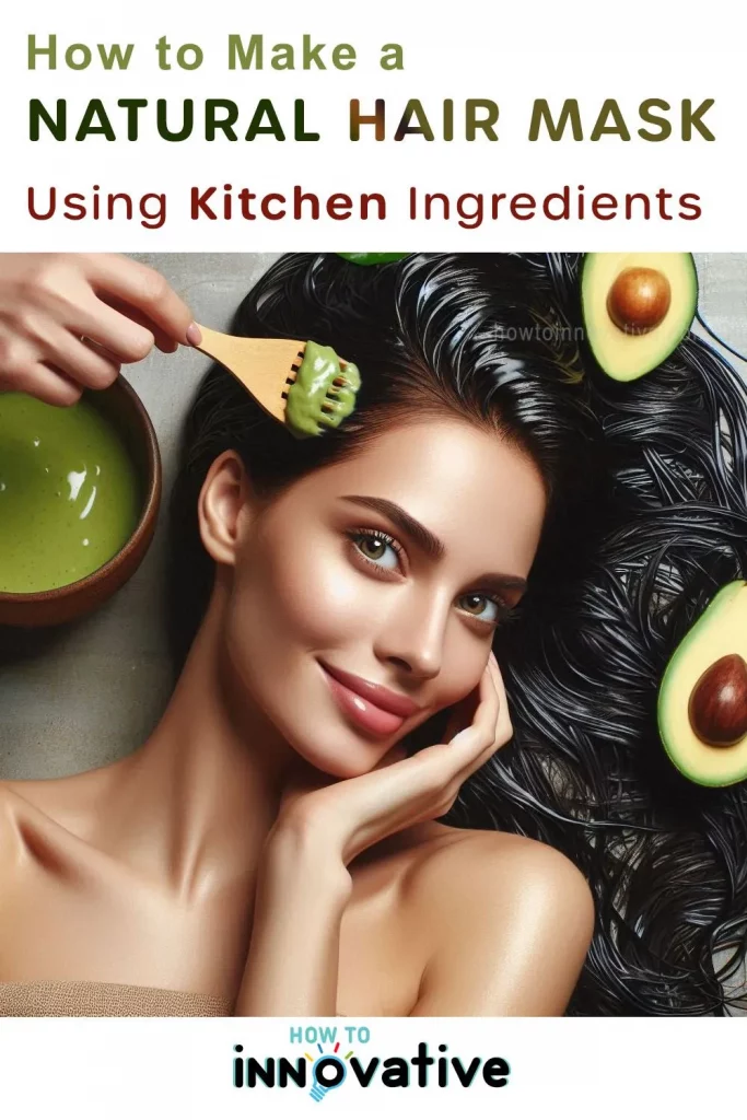 How to Make a Natural Hair Mask Using Kitchen Ingredients for Specific Hair Types - Natural Hair Mask for Dry Hair