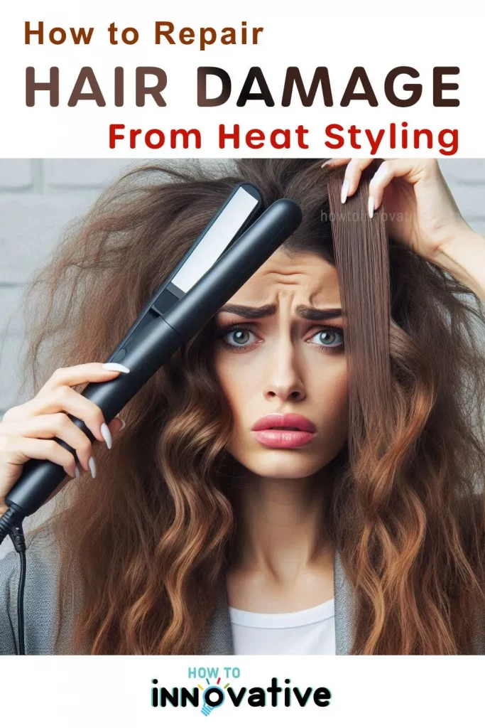 How to Repair Hair Damage from Heat Styling - How To Repair Heat Damaged Hair at Home