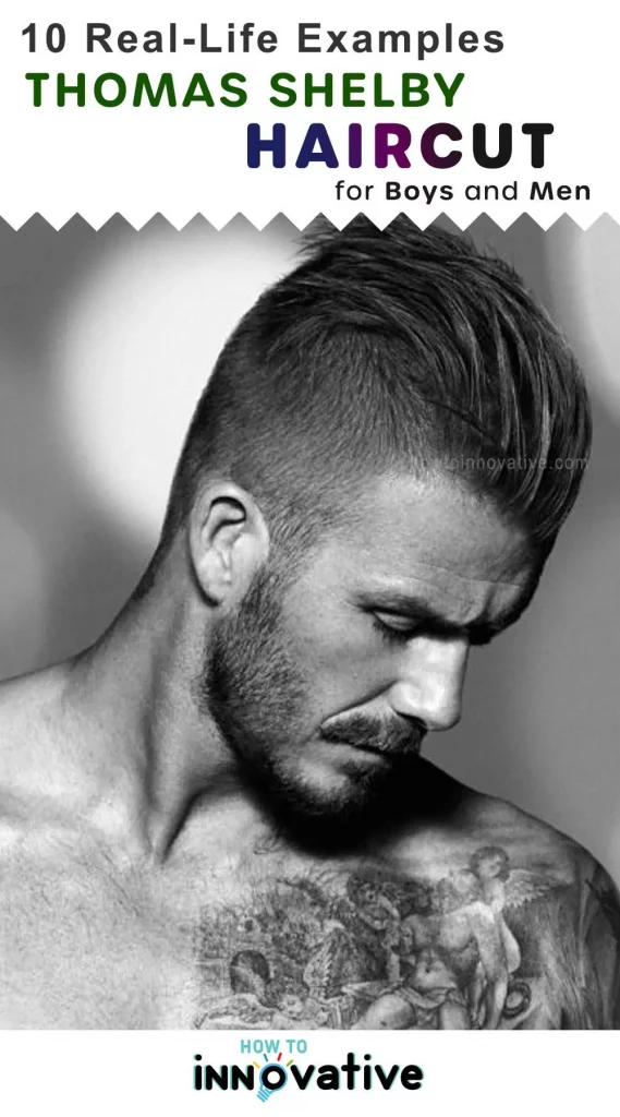 Thomas Shelby Haircut & 10 Real-Life Examples for Boys and Men - David Beckham Undercut